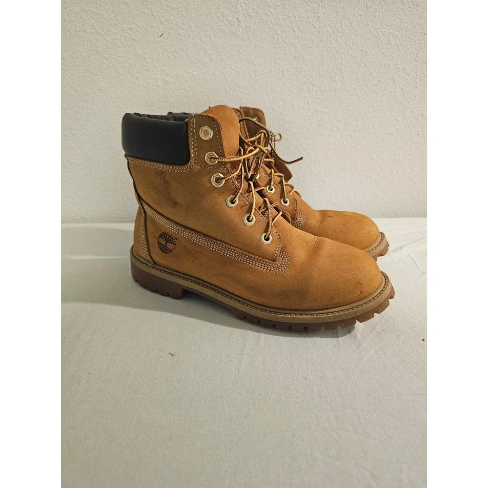 Timberland 6.5 M Wheat Leather Waterproof Primaloft Insulated Boots
